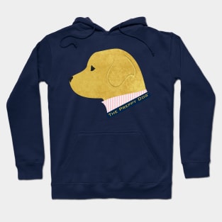 Preppy Dog Golden Retriever Pink Seersucker Shirt Hoodie